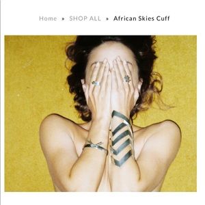 NWT 2Bandits African Sky Cuff